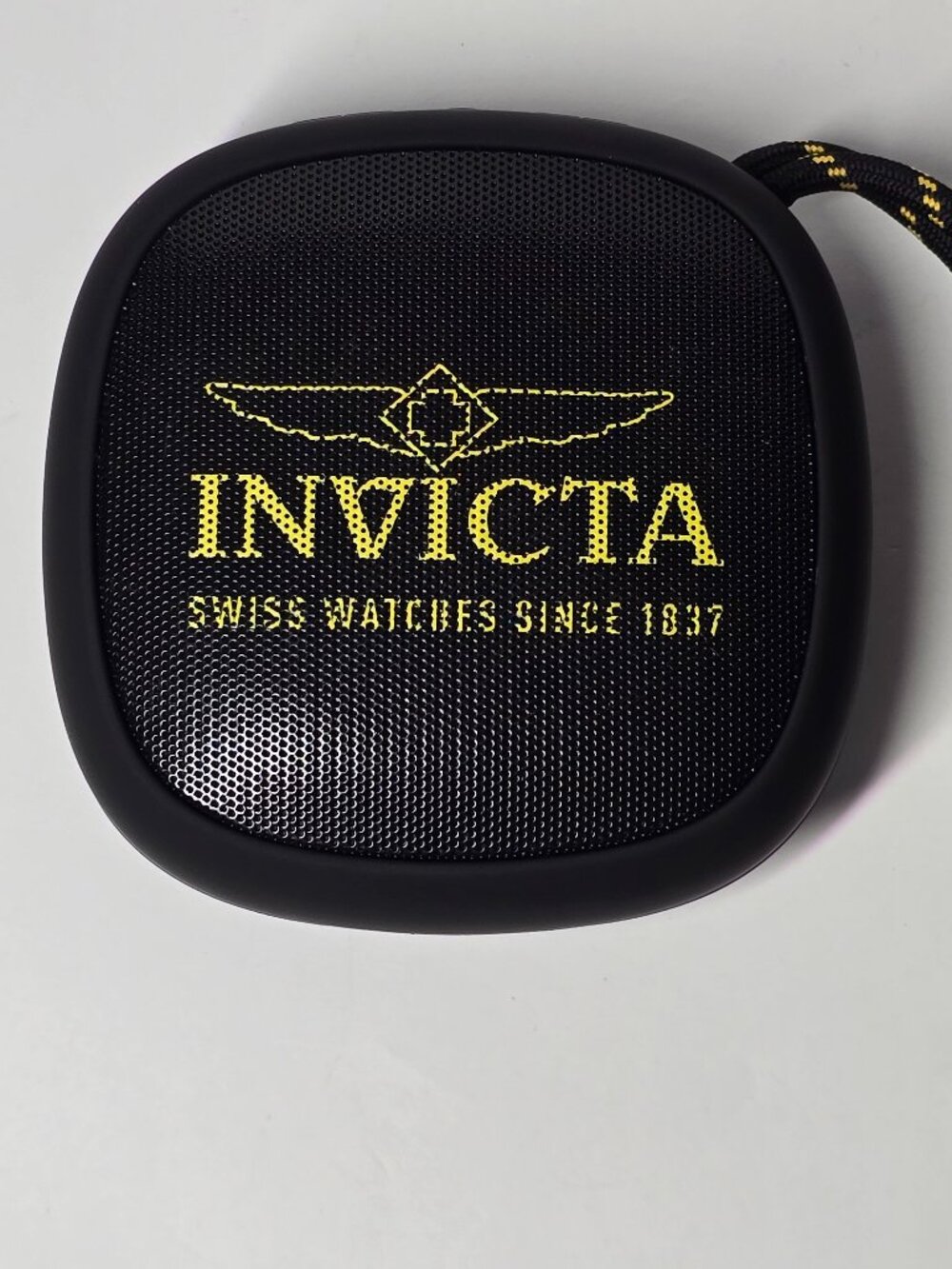 Invicta Portable Bluetooth Wireless Speaker - Black, Yellow (IG0105)